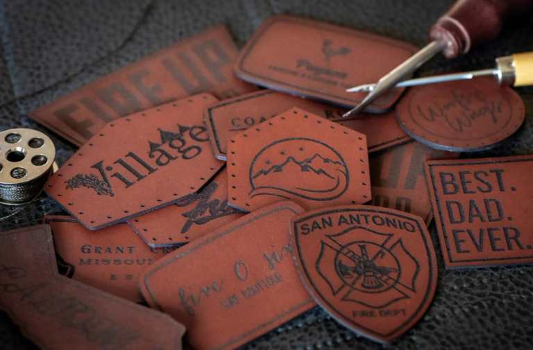 Custom Leather Patches for Jeans