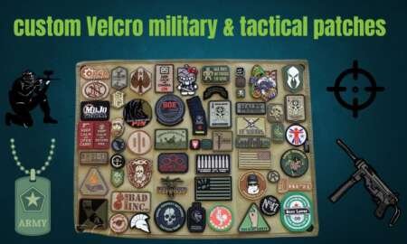 custom Velcro military and tactical patches