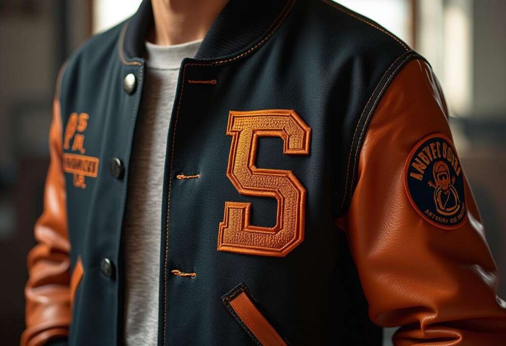 Custom Letterman Jacket Patches design