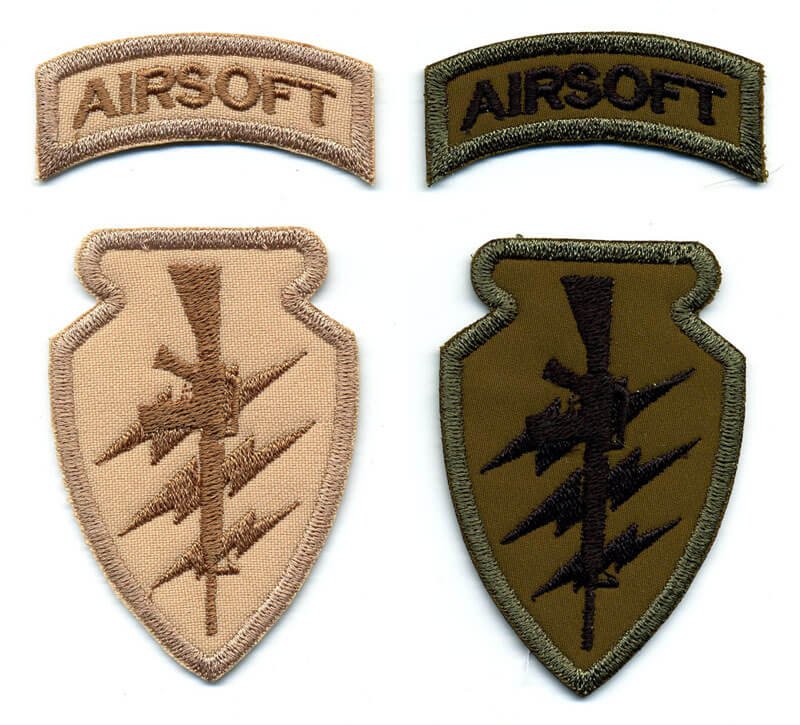  Airsoft Patches Collection