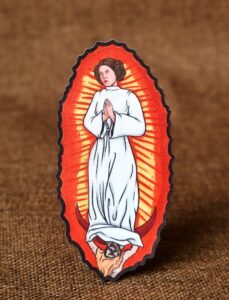 custom printed patch with photographic design