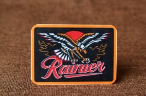 full color sublimation patch design