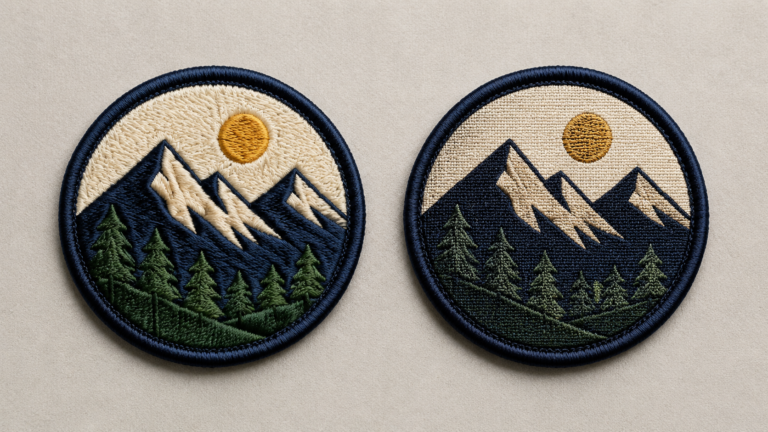 Embroidery vs Woven Patch