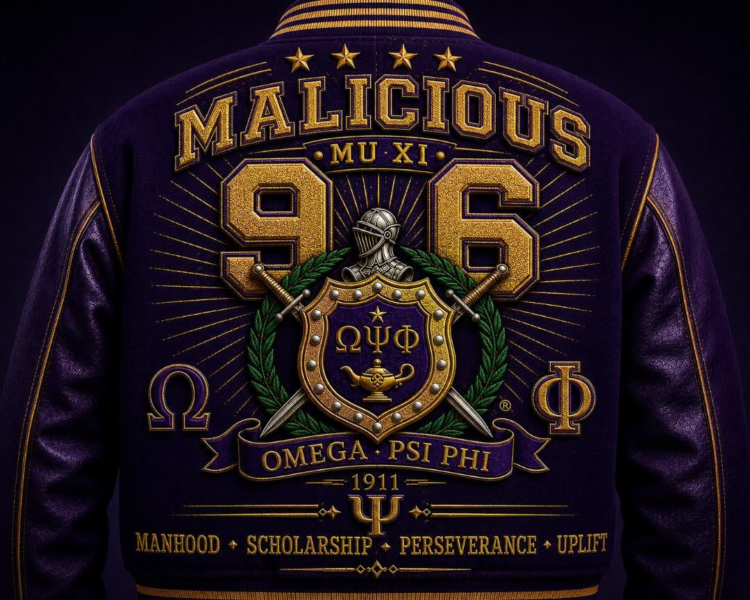 AI generated patch design original Omega Psi Phi