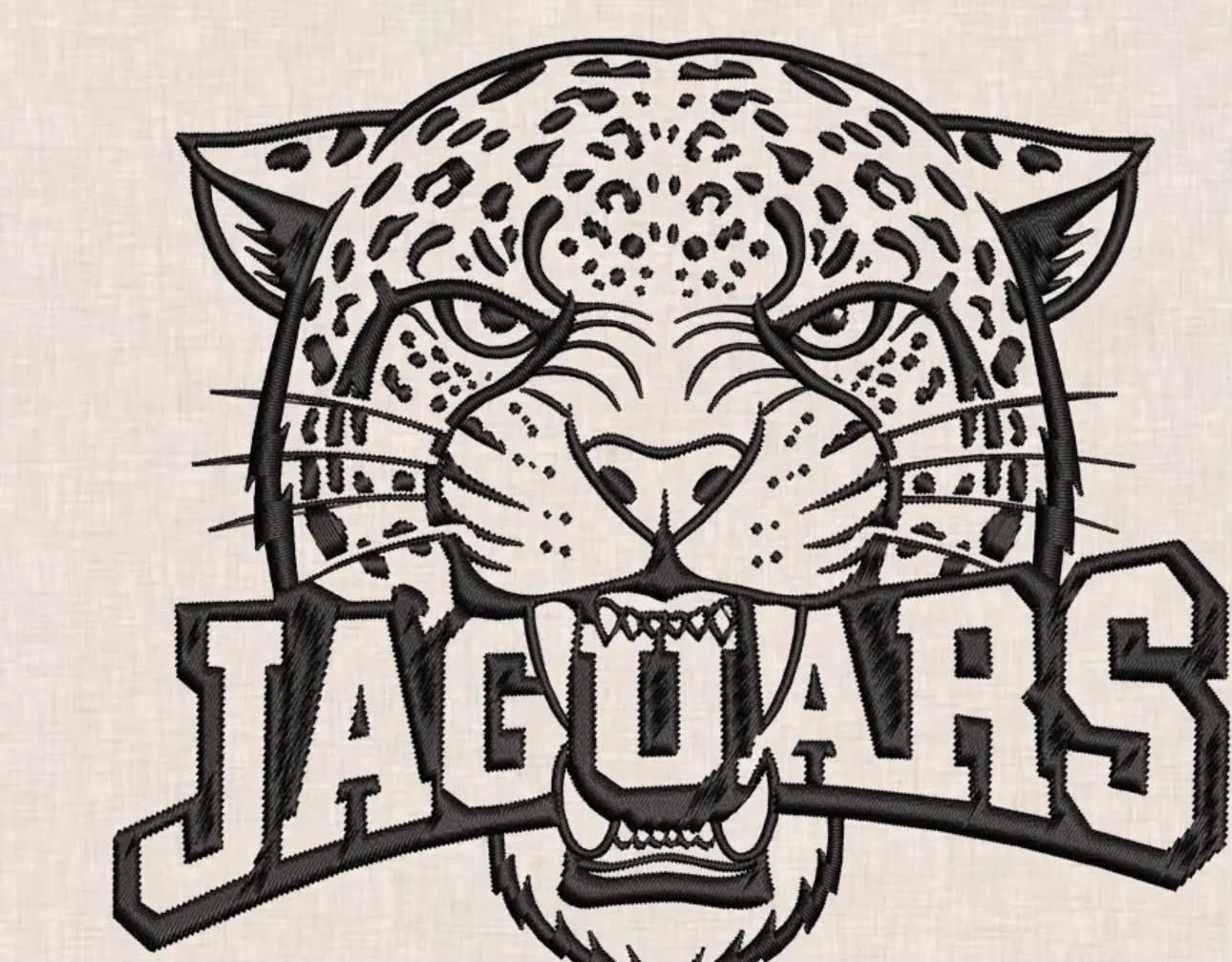 AI patch jaguar original sketch